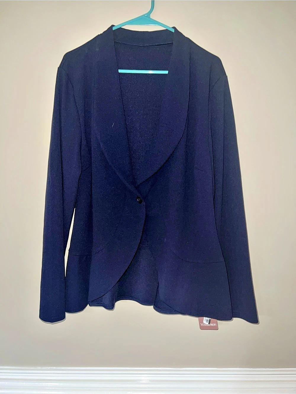 Shein Navy Blue Blazer Size 2XL NWT